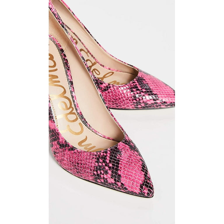 Sam Edelman Hazel Hot Pink Stiletto Dress Shoes Pointed Toe Pump